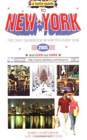 Cover of: Brit's Guide to New York by Karen Marchbank