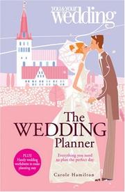 Cover of: The Wedding Planner: You & Your Wedding