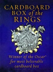 Cover of: Cardboard Box of the Rings (Gollancz) by Adam Roberts, Harvard Lampoon
