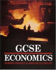 Cover of: GCSE Economics (GCSE Pass Packs) | Robert Paisley