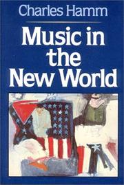 Cover of: Music in the New World