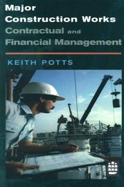 Cover of: Major Construction Works: Contractural and Financial Management