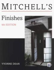 Cover of: Finishes (Mitchell's Building)
