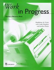 Cover of: Work in Progress (WINP) by M.D. Vivier, Madeleine Du Vivier, Andy Hopkins, Joc Potter