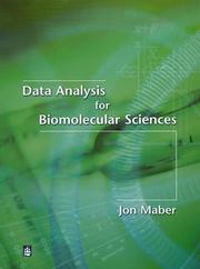 Cover of: Data Analyis for Biomolecular Sciences