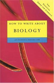 Cover of: How to Write About Biology
