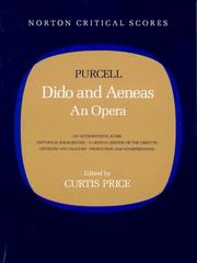 Cover of: Dido and Aeneas: An Opera (Norton Critical Scores)