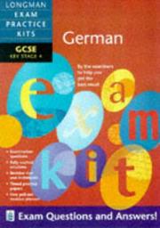 Cover of: GCSE German (Longman Exam Practice Kits)