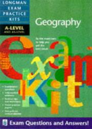 Cover of: A-Level Geography
