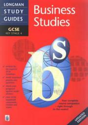 Cover of: GCSE Business Studies (Longman GCSE Study Guides)