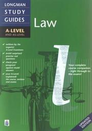 Cover of: Law (A-Level Study Guides) | Jacqueline Martin