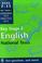 Cover of: English (Longman Test Practice Kits)