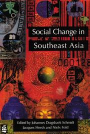 Cover of: Social Change in Southeast Asia