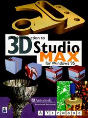 Cover of: An Introduction to 3d Studio Max for Windows 95
