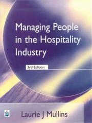 Cover of: Managing People in the Hospitality Industry