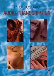 Cover of: Progressive Audio Typing by Sarah C. Wareing