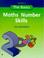 Cover of: Basics Series Maths Number Skills (Longman Back to Basics)