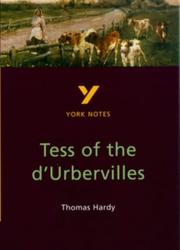 Cover of: York Notes on Thomas Hardy's "Tess of the D'Urbervilles" (York Notes)