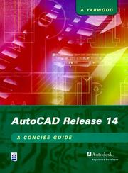 Cover of: Autocad Release 14 by A. Yarwood