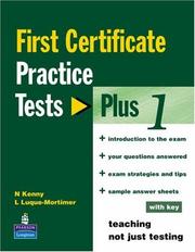 Cover of: Practice Tests Plus Fce (FCE) by Stanton