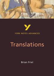 Cover of: "Translations" by Brian Friel