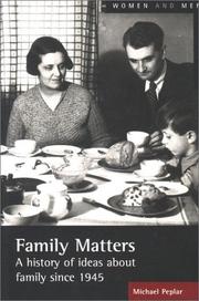 Cover of: Family Matters | Michael Peplar