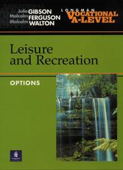 Cover of: Vocational A-Level Leisure and Recreation Options