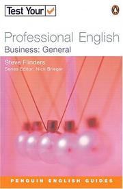 Test Your Professional English - Bus General (Test Your Professional English) by BRIEGEN