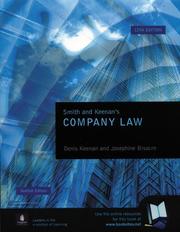 Cover of: Smith and Keenan's Company Law for Students