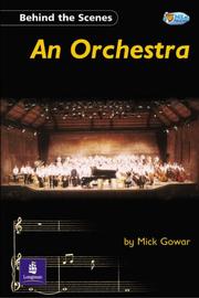 Cover of: Behind the Scenes:an Orchestra (PHLR) by M Gowar