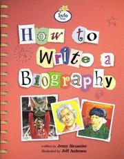 Cover of: How to Write a Biography (Literary Land)