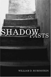 Cover of: Shadow Pasts by William D Rubinstein
