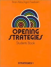 Cover of: Strategies