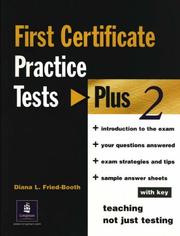 Cover of: Fce Practice Tests Plus 2 (PTP) by D. Fried-Booth