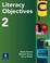 Cover of: Literacy Objectives