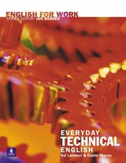 Cover of: English for Work: Everyday Technical English (English for Work)