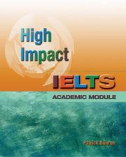 Cover of: IELTS High Impact Students Book (Go for English) by Patrick Bourne