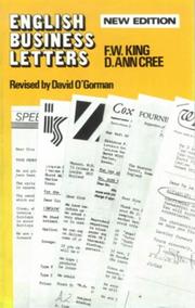Cover of: English Business Letters by F.W. King, D. Anncree, D.A. Cree
