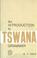 Cover of: An Introduction to Tswana Grammar