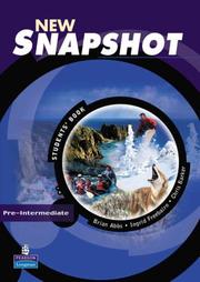 Cover of: New Snapshot: Pre-Intermediate Level (Snapshot)