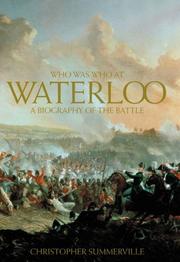 Cover of: Who was Who at Waterloo by Christopher Summerville