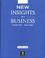 Cover of: New Insights into Business (Go for English)