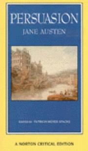 Cover of: Persuasion (Norton Critical Editions) by Jane Austen