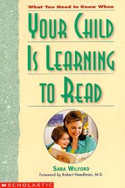 Cover of: What You Need to Know When Your Child Is Learning to Read