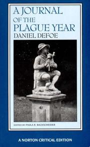 Cover of: A Journal of the plague year by Daniel Defoe