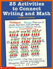 Cover of: 25 Activities to Connect Writing and Math (Grades 1-3)