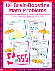 Cover of: 101 Brain-Boosting Math Problems (Grades 4-8) by Lorraine Jean Hopping