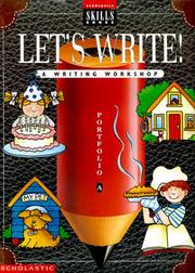 Cover of: Let's Write