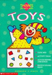 Cover of: Toys (Themes for Early Years)