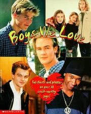 Cover of: Boys We Love by Jeanette Lane